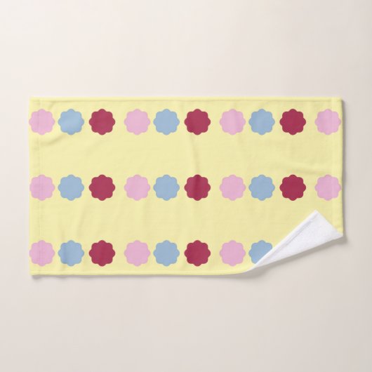 Rundhandtuch Badhandtuch Set (Handtuch)