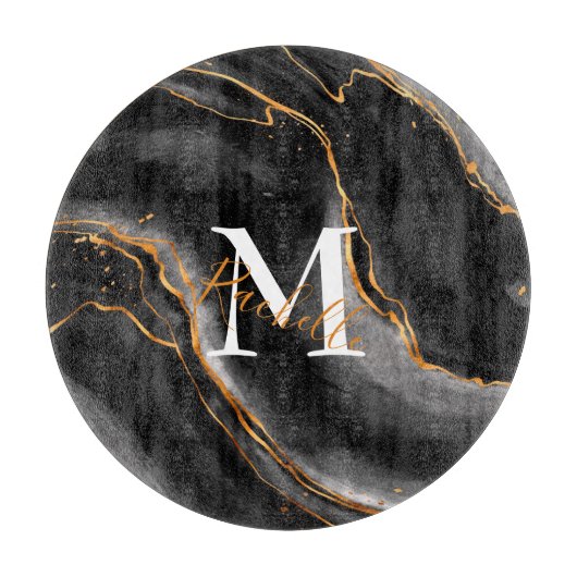 Rundholzschneidebrett Schneidebrett (Vorderseite)