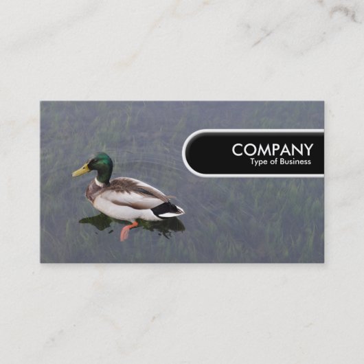 Rundkante Tag - Mallard Duck (Vorderseite)
