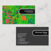 Rundkante Tag - Psychedelische Blume-Bett (Vorne/Hinten)