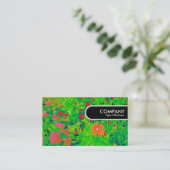 Rundkante Tag - Psychedelische Blume-Bett (Stehend Vorderseite)