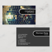 Rundkante Tag - Spiegelball (Vorne/Hinten)