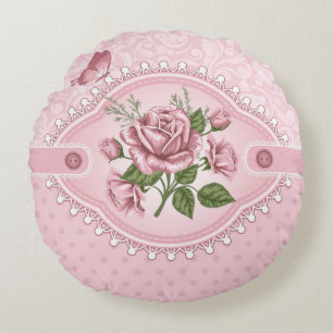 Rundkissen aus Baumwolle Rundes Kissen