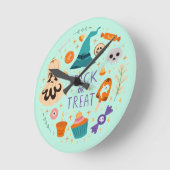 Rundkissen Runde Wanduhr (Winkel)