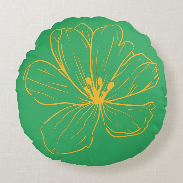 Rundkissen Rundes Kissen (Vorderseite)