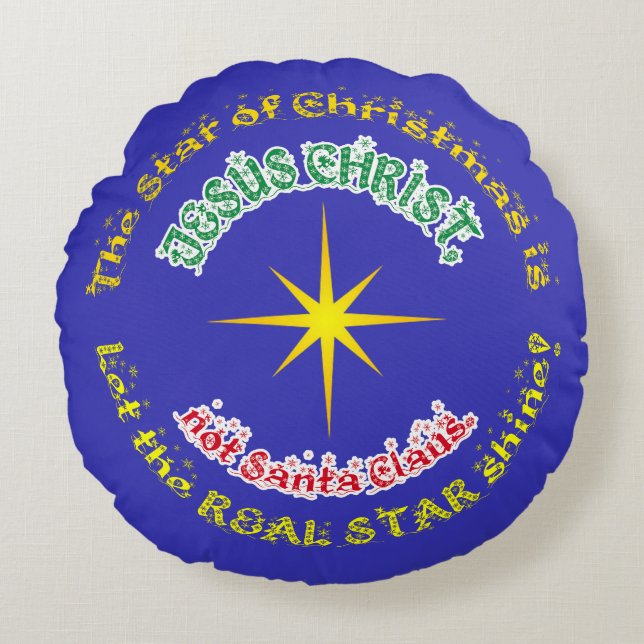 Rundkissen Rundes Kissen (Vorderseite)