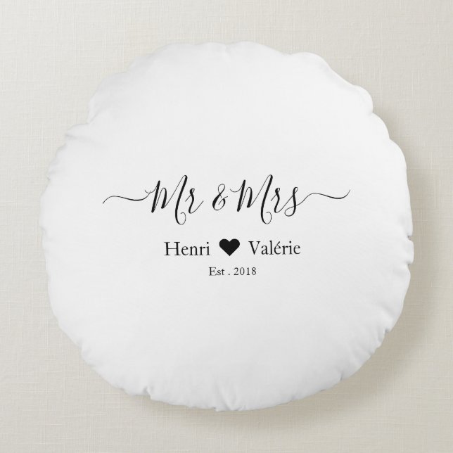 Rundkissen Rundes Kissen (Vorderseite)