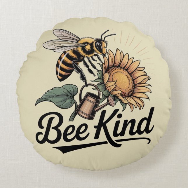 Rundkissen Rundes Kissen (Vorderseite)