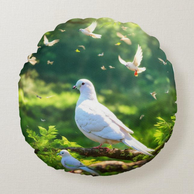 Rundkissen Rundes Kissen (Vorderseite)