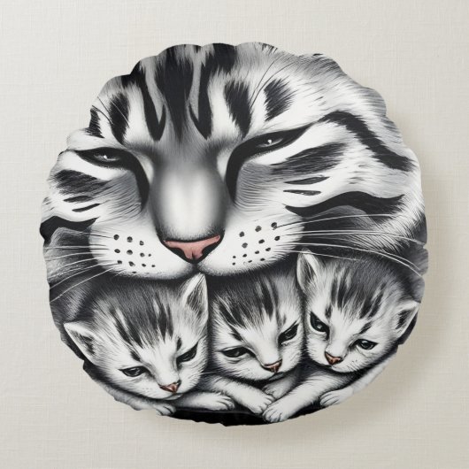 Rundkissen Rundes Kissen (Vorderseite)