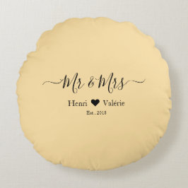 Rundkissen Rundes Kissen