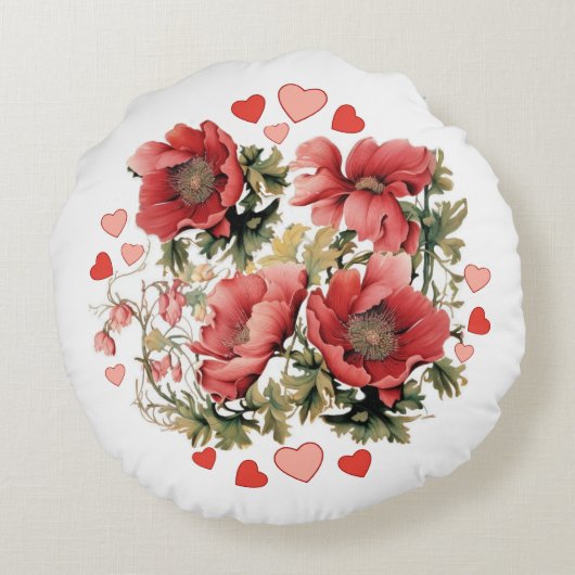 Rundkissen Rundes Kissen (Rückseite)