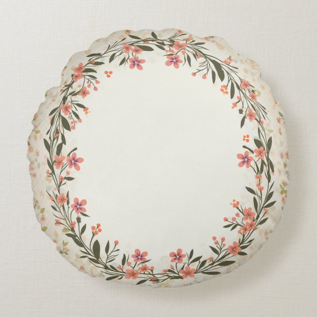 Rundkissen Rundes Kissen (Vorderseite)