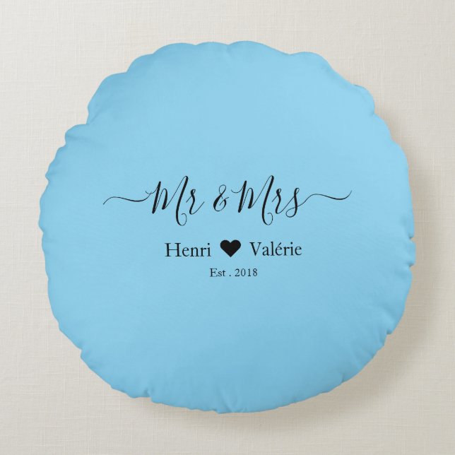 Rundkissen Rundes Kissen (Vorderseite)