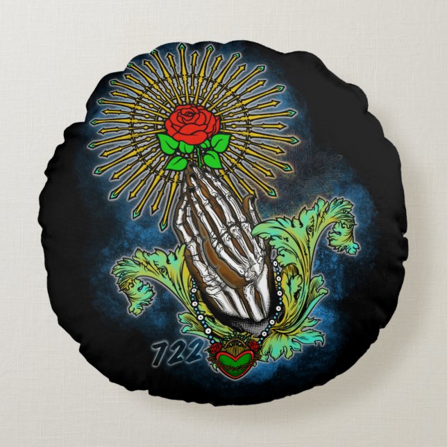 Rundkissen Rundes Kissen (Vorderseite)