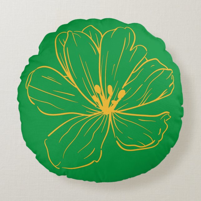 Rundkissen Rundes Kissen (Vorderseite)