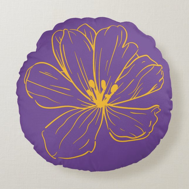 Rundkissen Rundes Kissen (Vorderseite)