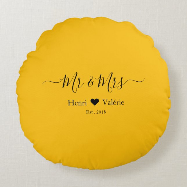 Rundkissen Rundes Kissen (Vorderseite)