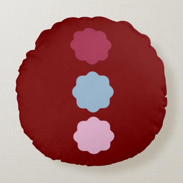 Rundkissen Rundes Kissen (Vorderseite)