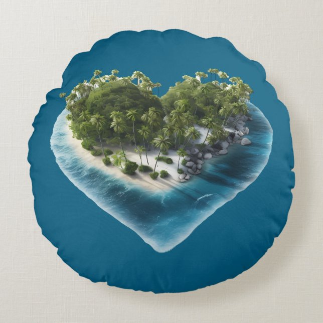 Rundkissen Rundes Kissen (Vorderseite)