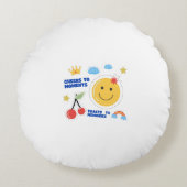 Rundkissen Rundes Kissen (Vorderseite)