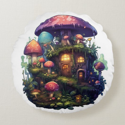 Rundkissen Rundes Kissen (Vorderseite)