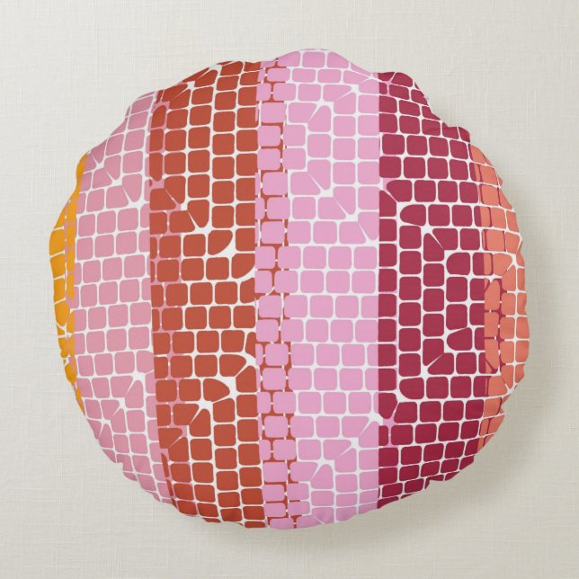 Rundkissen Rundes Kissen (Rückseite)