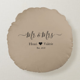 Rundkissen Rundes Kissen