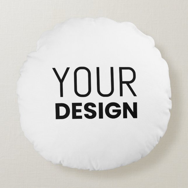 Rundkissen Rundes Kissen (Vorderseite)
