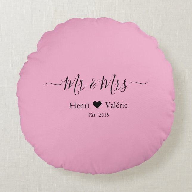 Rundkissen Rundes Kissen (Vorderseite)