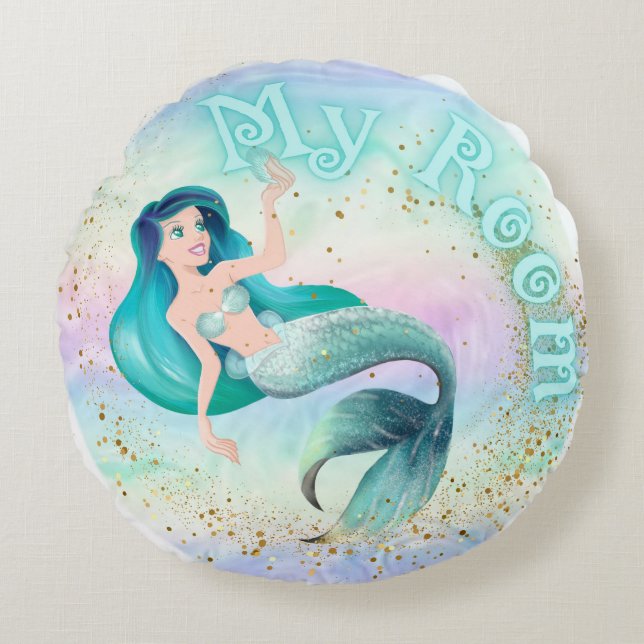 Rundkissen Rundes Kissen (Vorderseite)