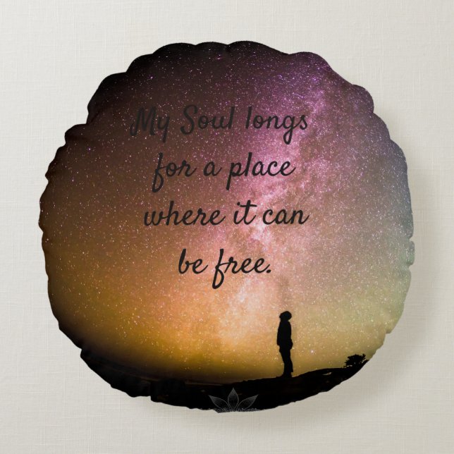 Rundkissen Rundes Kissen (Vorderseite)