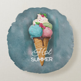 Rundkissencreme Rundes Kissen