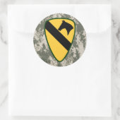 Rundkleber der ersten Kalvarienklasse Runder Aufkleber (Tasche)