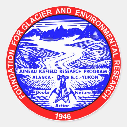 Rundkleber für das JIRP-Farblogo 1,5" Runder Aufkleber (Vorderseite)