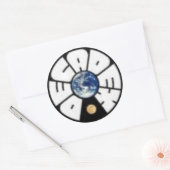 Rundkleber - Maßgeschneiderte Runder Aufkleber (Umschlag)