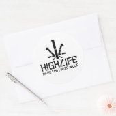 Rundkleber - Maßgeschneiderte Runder Aufkleber (Umschlag)