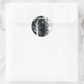 Rundkleber - Maßgeschneiderte Runder Aufkleber (Tasche)