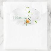 Rundkleber Ovaler Aufkleber (Tasche)