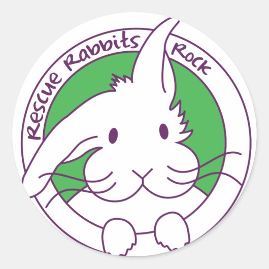 Rundkleber Runder Aufkleber (Vorderseite)