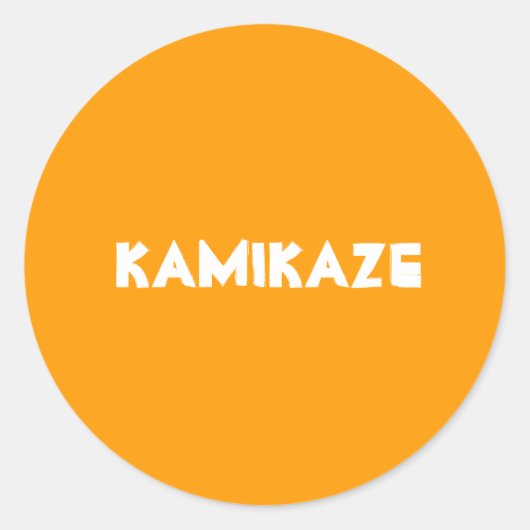 Rundkleber Runder Aufkleber (Vorderseite)