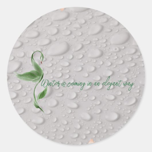 Rundkleber Runder Aufkleber (Vorderseite)