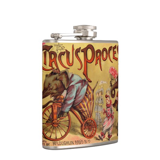 Rundkolben Flachmann (Rechts)