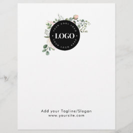 Rundkreislauf-Logo für Unternehmen Briefbogen