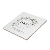 Rundkreislauf-Logo für Unternehmen Fliese (Seite)