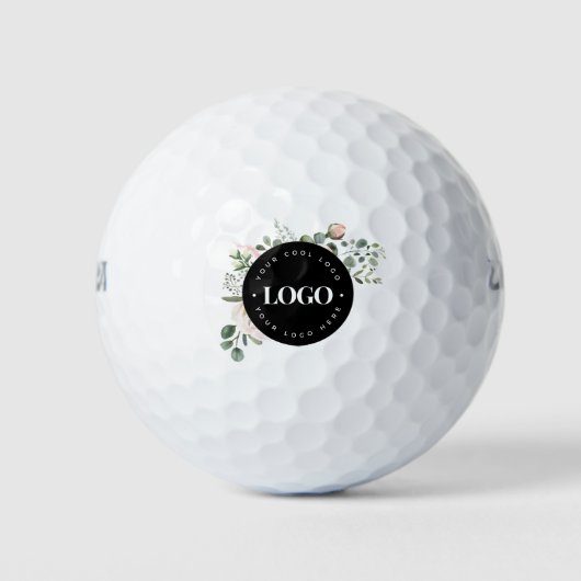 Rundkreislauf-Logo für Unternehmen Golfball (Vorderseite)
