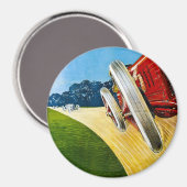 Rundkurs Mailand 1922 Magnet (Vorderseite/Rückseite)