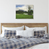 Rundle aus kaskadierten Teichen Leinwanddruck (Insitu (Schlafzimmer))