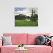Rundle aus kaskadierten Teichen Leinwanddruck (Insitu (Wohnzimmer))