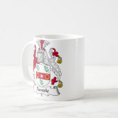 Rundle Familienwappen Kaffeetasse (Vorderseite Links)